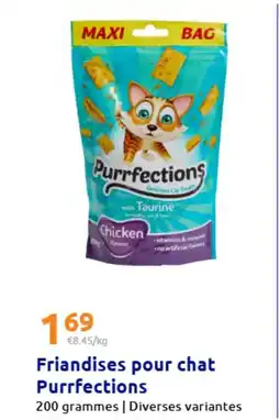 Action Friandises pour chat Purrfections offre