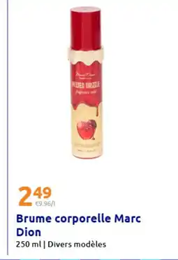 Action Brume corporelle Marc Dion offre