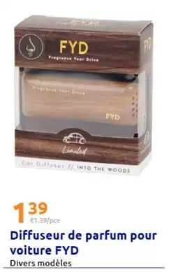 Action Diffuseur de parfum pour voiture FYD offre
