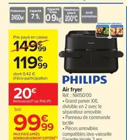 Carrefour PHILIPS Air fryer offre