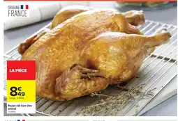 Carrefour Poulet rôti bien-être animal offre