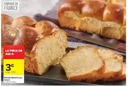 Carrefour Brioche Nanterre pur beurre offre
