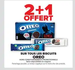 Carrefour OREO Sur tous les biscuits offre