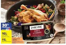Carrefour LABEYRIE Confit de canard offre