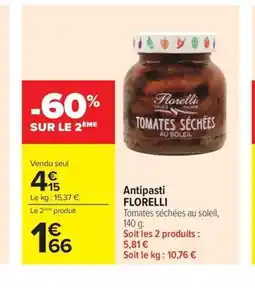 Carrefour FLORELLI Antipasti offre