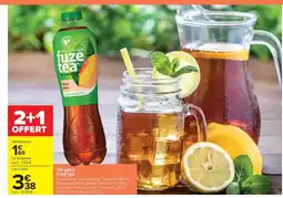 Carrefour FUZE TEA Thé glacé offre