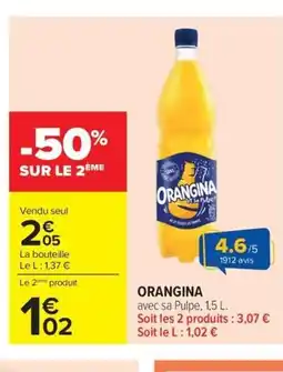 Carrefour ORANGINA offre