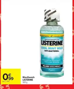 Carrefour LISTERINE Mouthwash offre
