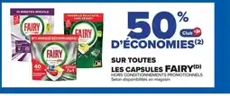 Carrefour FAIRY Sur toutes les capsules offre