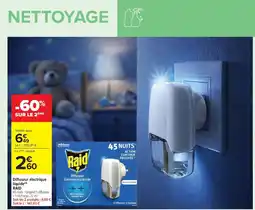 Carrefour RAID Diffuseur électrique liquide offre