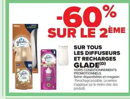 Carrefour GLADE Sur tous les diffuseurs et recharges offre