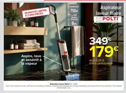 Carrefour POLTI Aspirateur laveur filaire offre