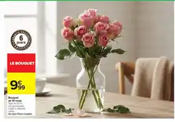 Carrefour Bouquet de 10 roses offre
