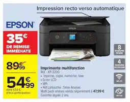 Carrefour EPSON Imprimante multifonction offre