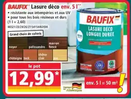 Norma BAUFIX Lasure déco offre