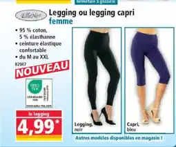 Norma ELLE NOR Legging ou legging capri femme offre