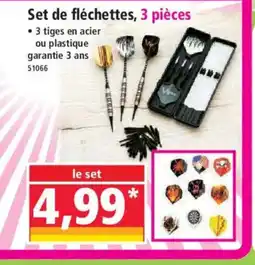 Norma Set de fléchettes, 3 pièces offre