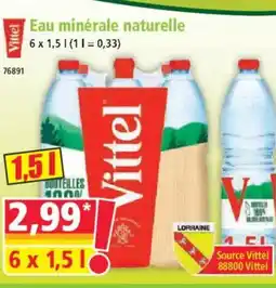 Norma VITTEL Eau minérale naturelle offre