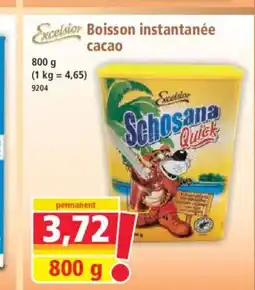 Norma EXCELSIOR Boisson instantanée cacao offre