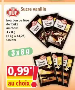 Norma RUF Sucre vanillé offre