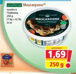 Norma VILLA GUSTO Mascarpone offre