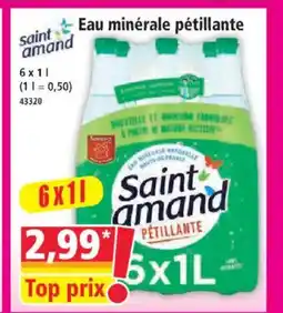 Norma SAINT AMAND Eau minérale pétillante offre