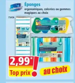 Norma SAUBERMAX Éponges offre