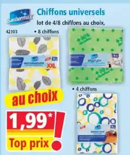 Norma SAUBERMAX Chiffons universels offre