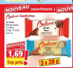 Norma BALCONI Gaufrettes offre