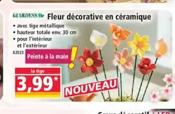 Norma GLARDESSA Fleur décorative en céramique offre