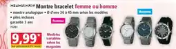 Norma CHRONGUE Montre bracelet femme ou homme offre