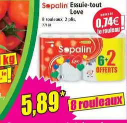 Norma SOPALIN Essuie-tout Love offre