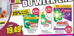 Norma ARIEL Lessive offre