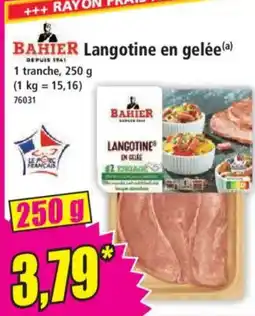 Norma BAHIER Langotine en gelée offre