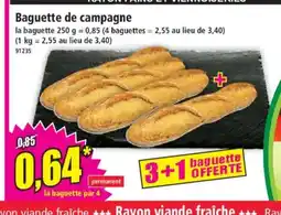 Norma Baguette de campagne offre