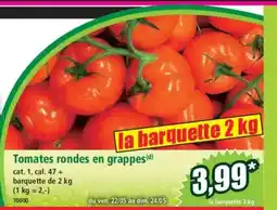 Norma Tomates rondes en grappes offre