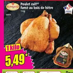 Norma RONSARD Poulet cuit fumé au bois de hêtre offre