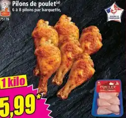 Norma Pilons de poulet offre