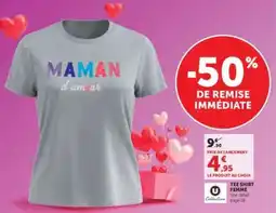 Hyper U Tee-Shirt Femme offre