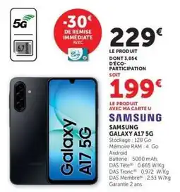 Hyper U Samsung Galaxy A17 5G offre