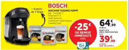 Hyper U BOSCH MACHINE TASSIMO HAPPY offre