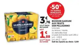 Hyper U San Pellegrino offre