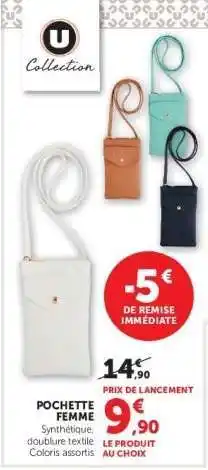 Hyper U POCHETTE FEMME offre