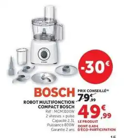 Hyper U BOSCH Robot multifonction compact offre