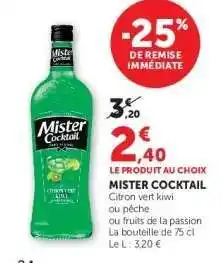 Hyper U Mister Cocktail offre