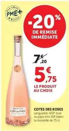 Hyper U Cotes des Roses offre