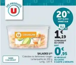 Hyper U SALADES U offre