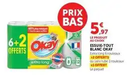 Hyper U ESSUIE-TOUT BLANC 'OKAY' offre