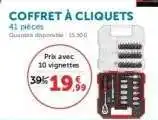 Hyper U Coffret à Cliquets offre