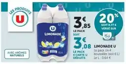 Super U LIMONADE U offre